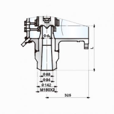 A62Y-P55-170V型气控碟形弹簧式安全阀