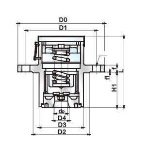 A411F型工业冷冻安全阀